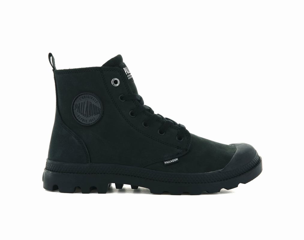 Palladium Pampa Hi Zip Nbk Mens Boots Black Australia [XJNBKI-013]